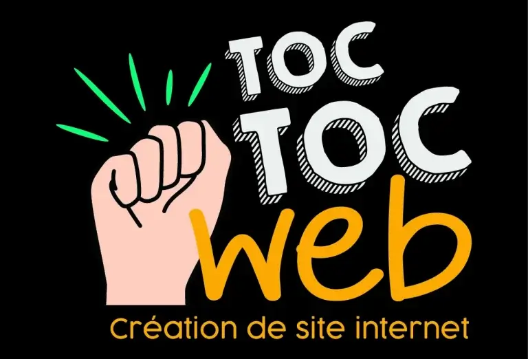logo toc toc web - création et refonte de site internet à névez